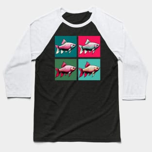 Pop Rosy Barb - Cool Aquarium Fish Baseball T-Shirt